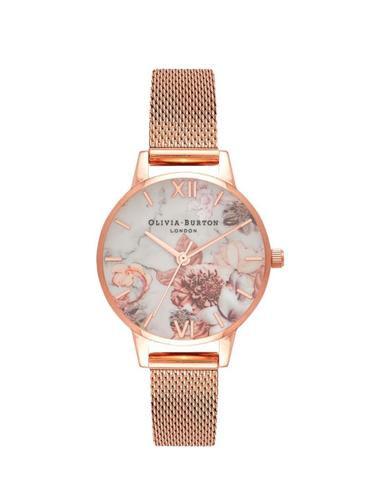 Часы Olivia Burton Marble Florals OB16CS06